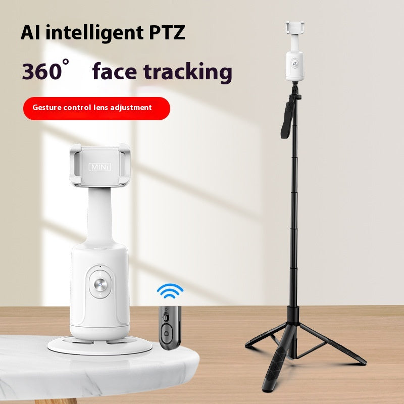 AI Auto-Tracking Phone Holder – 360° Smart Face Tracking Stand